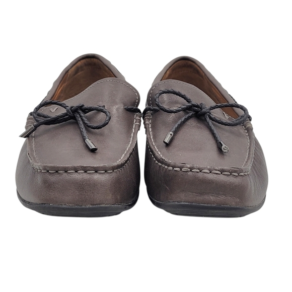 Vionic Luca Mocassin Loafer Men Size 9 Brown Moc Toe Leather Driving Shoes main image 11